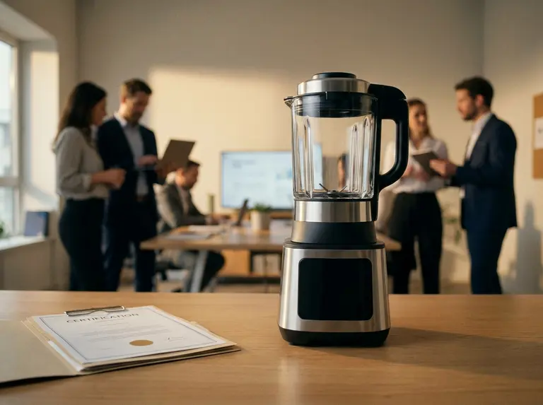 Сертификат на блендер